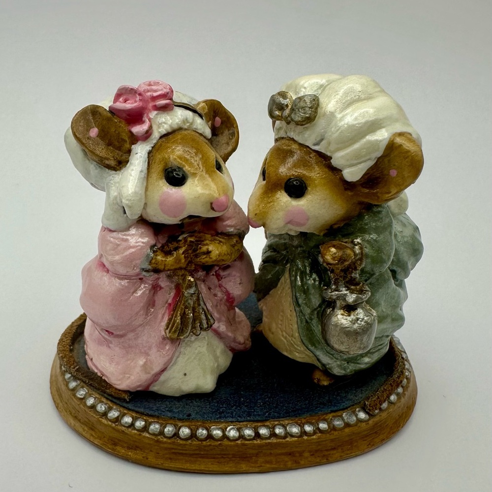 Wee Forest Folk The Ugly Stepsisters 1988 WFF Annette Petersen C-2 Retired
